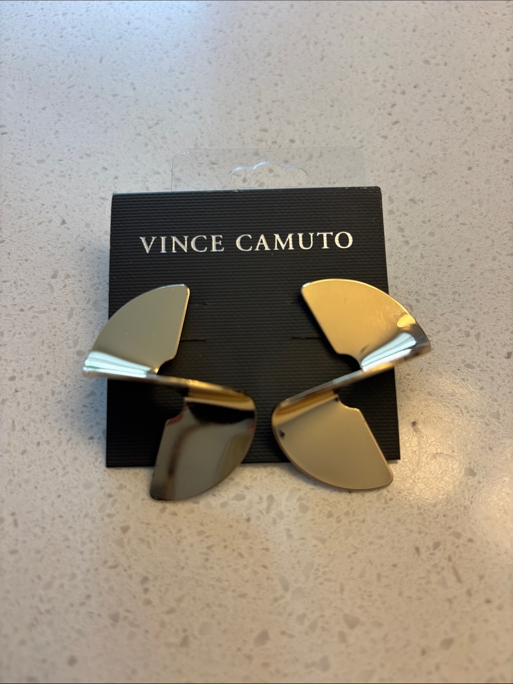 Vince Camuto Gold Statement Earrings